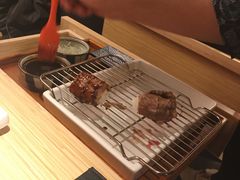 生牛肉火炙寿司-舞漁日料美人胶原锅(陆家嘴中心店)