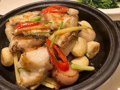 生蒜干葱生鲜焗鱼片-利苑酒家(宜安广场店)