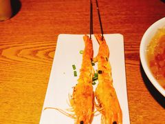 盐烤南美大虾-船歌·鱼水饺青岛菜(金狮广场店)