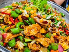 干锅带皮牛肉-古城苗家土菜馆(河景餐厅店)