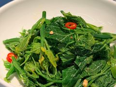 木姜子油拌丝瓜尖-一坐一忘云南菜(嘉里中心店)