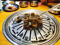 烤口蘑-老炉家木炭烤肉(长江国际店)