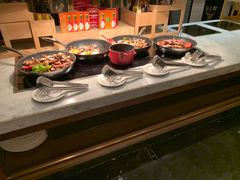 自助取餐区-厦门泰地万豪酒店-贡厨全日餐厅