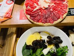 蔬菜拼盘-今日牛事潮汕鲜牛肉火锅(瑞金店)