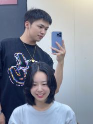 -藤野造型专业烫染接发