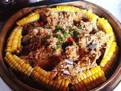 圆笼小米仔排-麒麟小院·老九江菜(安平路店)