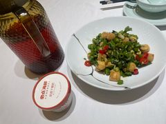老虎菜拌鲜贝-必点海鲜·海肠捞饭大王(滨江道店)