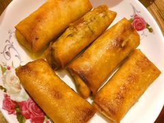 荠菜冬笋菌菇春卷-八珍手工水饺·妈妈的爱(传芳巷店)