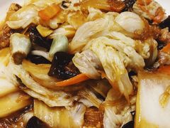 白菜烩鱼干-日丰园海肠水饺·老字号大连海鲜(和平广场店)
