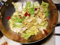 干锅圆白菜-绿茶餐厅(朝阳大悦城店)