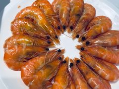白灼大青虾-万龙洲海鲜(亚运村店)