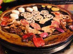 藕片-老姐石板烧烤+铜炭火锅(总店)