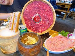 飘得起的嫩牛肉-捞锅坝子老火锅(汽博中心店)