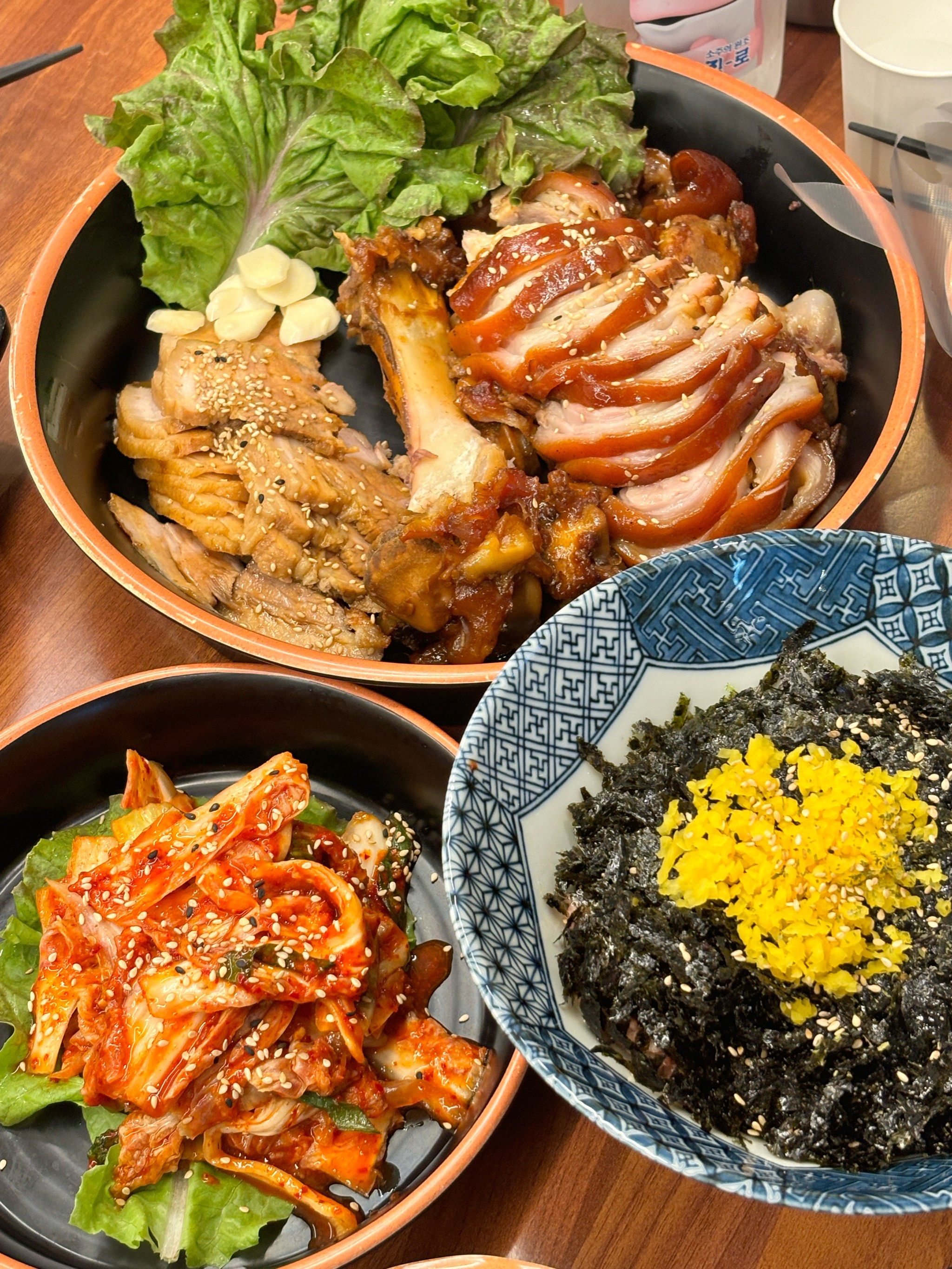 韩国首尔新堂必尝猪蹄