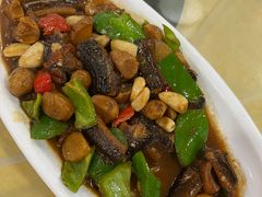 溱湖黄鳝烧板栗-溱湖八鲜菜馆