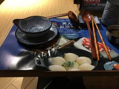餐具摆设-舞漁日料美人胶原锅(陆家嘴中心店)