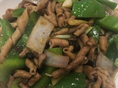 豉椒炒鹅肠-老字号蛇口德记烧腊饭店·海鲜加工