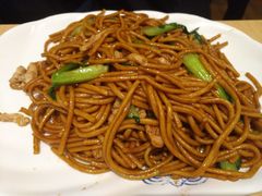 青菜肉丝炒面-老盛昌(百色店)