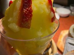 芒果冰沙-绿茶餐厅(华联万柳店)