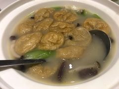 丝瓜鲜菌烧面筋-无名居(西直门总店)