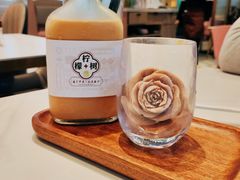 冠军玫瑰冰奶茶-柠檬树茶餐厅(海雅缤纷城店)