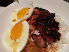 蜜汁叉烧肉燥饭-千日贺茶餐厅(开发区安盛店)