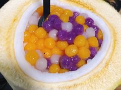 小芋圆椰汁椰子冻-广德记·椰子冻手制甜品(福田总店)