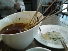 钵钵鸡、蔬菜煎饼-蓉李记成都名小吃(二七万达店)