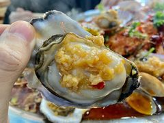 蒜蓉生蚝-桔子海鲜烧烤大排档(金沙滩店)