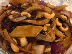 宫保鱿鱼-无招牌海鲜餐厅(滨海艺术中心店)