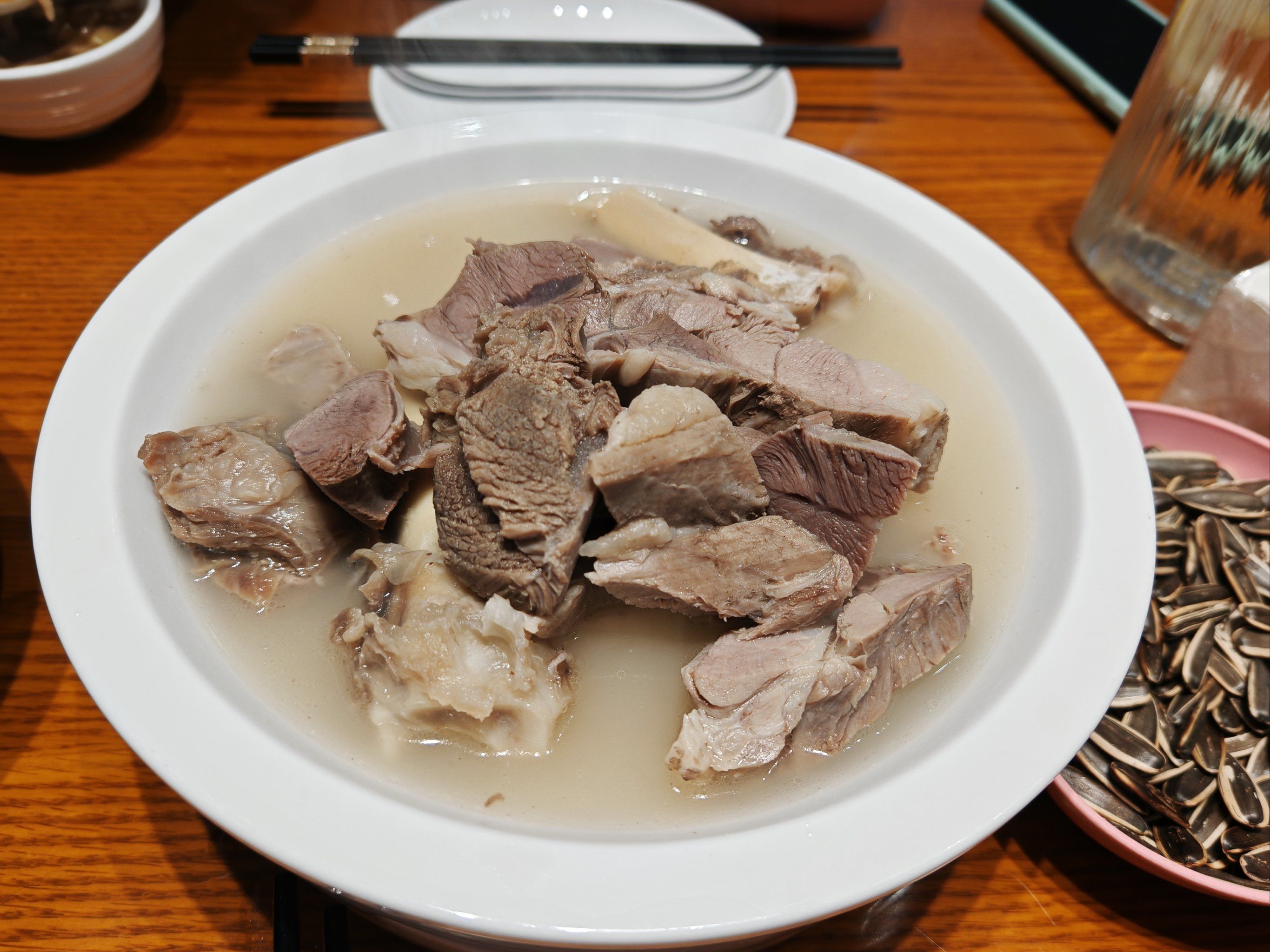 温暖一碗羊肉炖菜