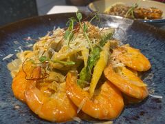 芝士蘑菇鲜虾意大利面-BE BRIGHT KITCHEN(正佳广场店)