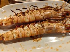 烤九节虾-蚝老板海鲜烧烤大排档(码头店)