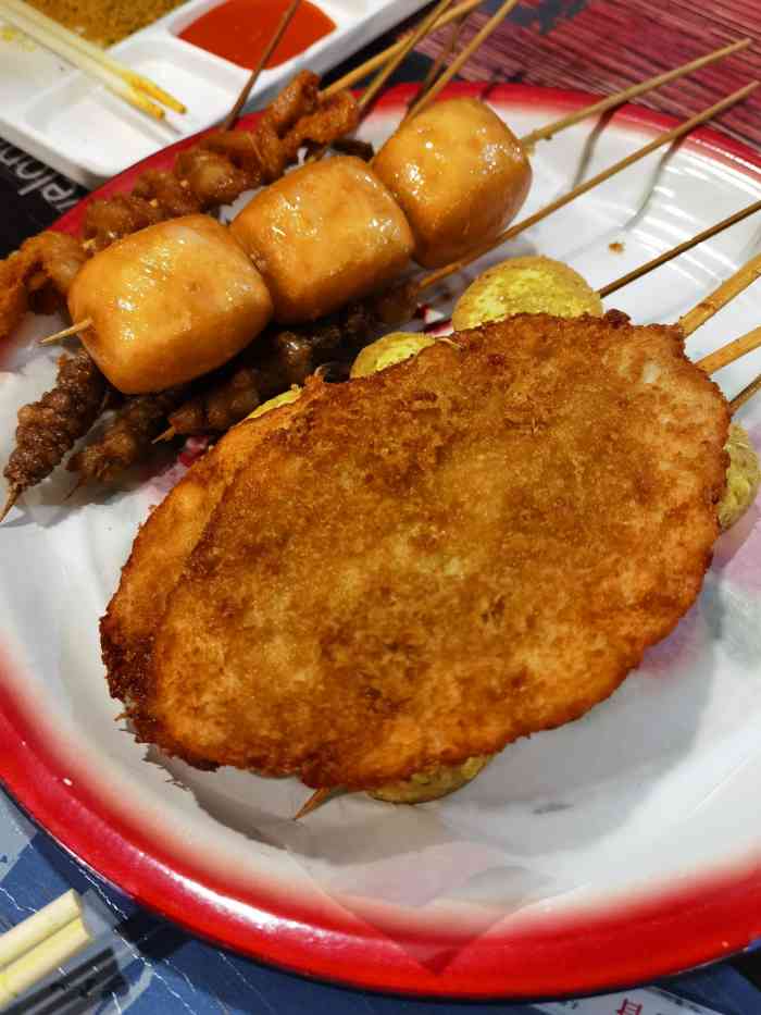 上上签秘制炸串电烤串(中央大街店)-"在中央大街附近搜炸串,就跳出来