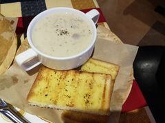 奶油蘑菇浓汤-遇见西木美式餐厅(体育路店)