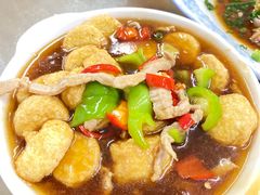 红烧日本豆腐-老杨饭店(万科里店)