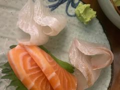 三文鱼刺身-黑门食堂