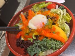 蟹肉温泉蛋沙拉-厚贞日式烤肉(浦东汇智店)