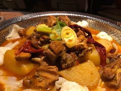 沙湾原始大盘鸡-丝路金桃·新疆菜(徐汇店)