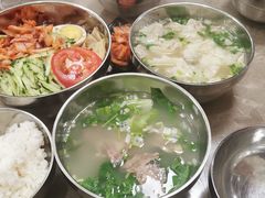 -吉林延边牛肉汤饭，大冷面
