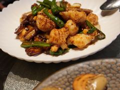 杭椒龙虾炒白茄-杭州西子湖四季酒店·金沙厅