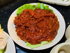 泡椒牛肉-茅草房·河畔园林火锅