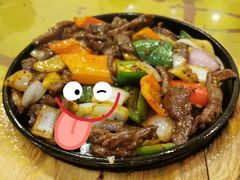 招牌铁板黑椒牛柳-胜记菜馆(文明路)
