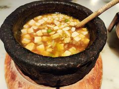 石锅鸡汤豆腐-绿茶餐厅(石家庄万象城店)