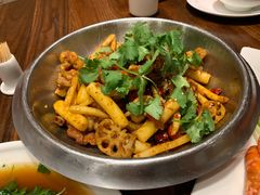 干锅牛蛙-阿娘家·原生态农家菜(国顺东路店)