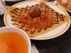 火焰酒燃烧的可丽饼-La Creperie法餐厅(芮欧百货店)