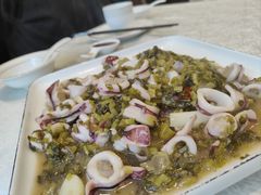酸菜炒鱿鱼-温岭人家(红花北路店)