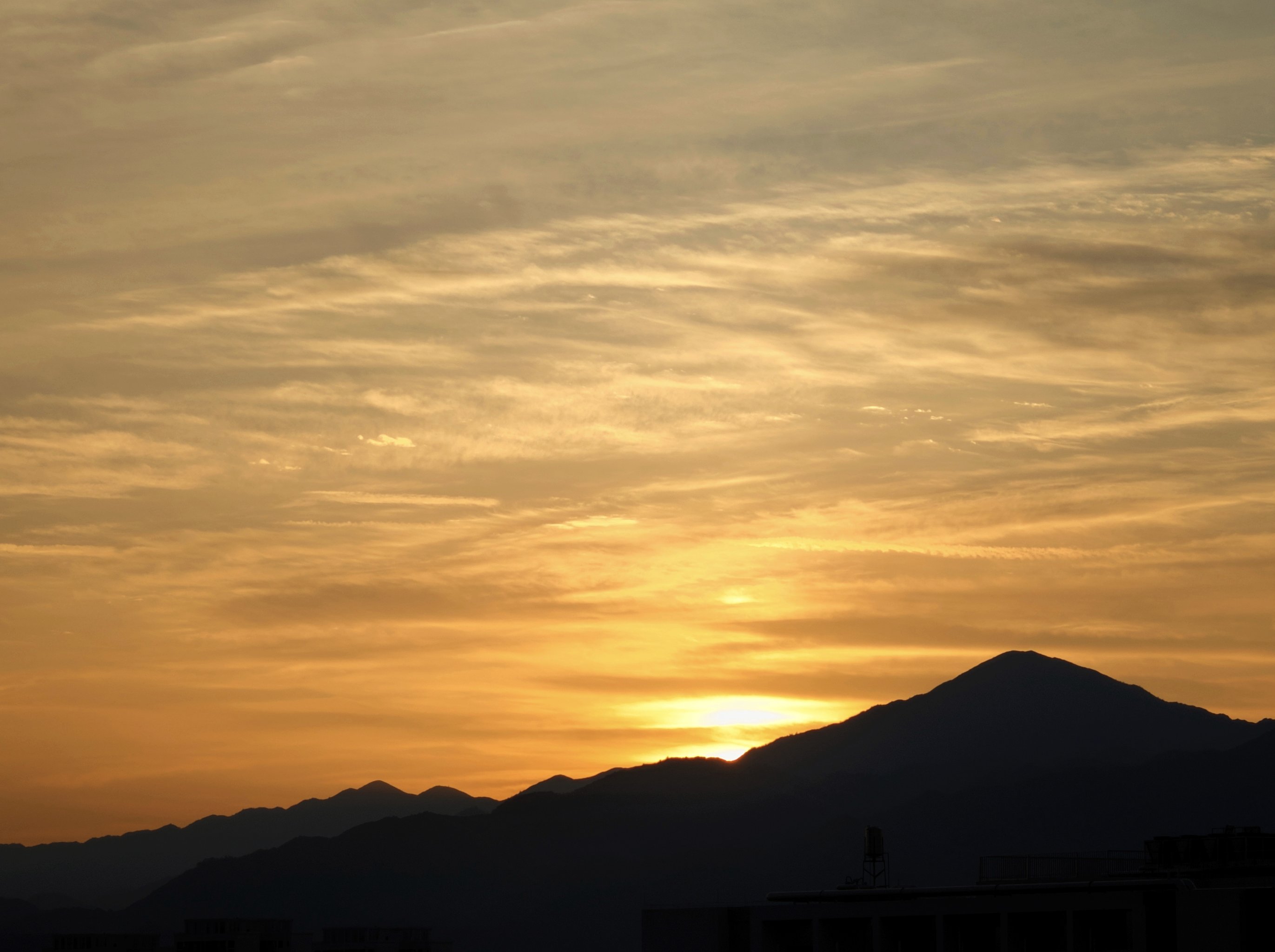 夕阳背景图落山图片