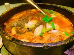 石锅大鱼头-龙井壹号·茶缘山景宴(龙井村店)