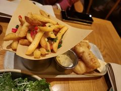 鳕鱼薯条-THE CANNERY&JUJU 新鲜海鲜·牛排美食酒廊